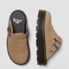 Zebzag Wildleder-Slingback-Platform-Pantoletten