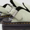 Zebzag Wildleder-Slingback-Platform-Pantoletten