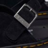 Zebzag Wildleder-Slingback-Platform-Pantoletten
