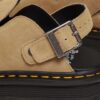 Zebzag Wildleder-Slingback-Platform-Pantoletten