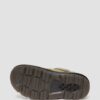 Zebzag Wildleder-Slingback-Platform-Pantoletten