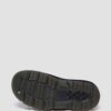 Zebzag Wildleder-Slingback-Platform-Pantoletten